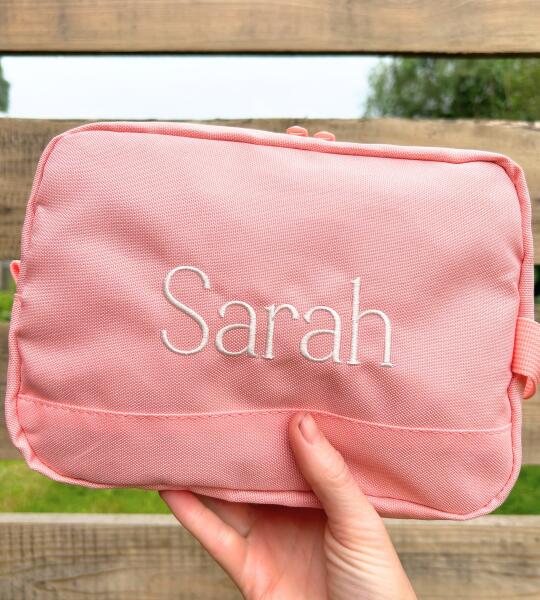 Trousse de toilette polyester recyclé